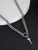 Personalized And Versati Cross Necklace, Minimalist Punk Hip-hop Men's Personalized Accessories, Necklaces Are_ipsvogv.com