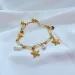Sea animal starfish designer bracelet for women girls shine diamond nature pearl bamboo chain love four star fish cute_ipsvogv.com