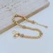 New Fashion Copper Plated True Inlaid With Water Diamond Transport Beads, Small Gold Bead Charm Bracelet_ipsvogv.com