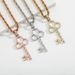 Celebrity Style Crown Key Fashion Design Personality Pendant Ins Trend Simple Temperament Clavicle Chain_ipsvogv.com