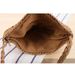 New Crossbody Handmade Woven Bag Casual Small Fresh Paper Rope Woven Bag Beach Vacation Beach Bag_ipsvogv.com
