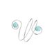 Bohemian Style Turquoise Spiral Armband Bracelet, Personalized New Bracelet_ipsvogv.com