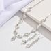 Women’s Jewelry Set FashionFashionable Full Diamond Wedding Jewelry Niche Earring Style Necklace Set_ipsvogv.com