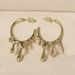 Jewelry High-End Liquid Irregular Water Drop Flowing Alloy Earrings_ipsvogv.com