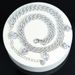 Jewelry & Accessories Cuban Chain 32+10 Extension Chain Women's Hip Hop New Necklace Inlaid With Heart Shaped White Powder Stone Pendant_ipsvogv.com