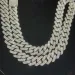Iced Out Miami Gold Plated Bling Crystal Diamond Cuban Link Hip Hop Punk Men Elegant Fashion Chain Necklaces Jewelry_ipsvogv.com