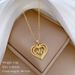 Electrocardiogram 【 】 Love Light Luxury Temperament Gorgeous Full Diamond Necklace Women's Versatile Clavicle Titanium 【 】_ipsvogv.com