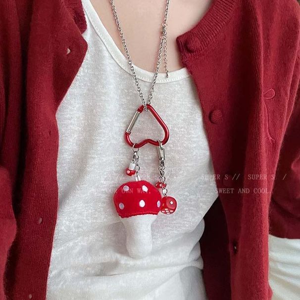 Xiaoyu Style Multi-Element Pool Ball Dice Pendant Necklace For Women Trendy Long Marland Sweater Chain_ipsvogv.com