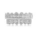 Men And Women's Jewelry Gold & Silver Hip Hop Grillz With Cubic Zirconia - 8 Tooth Snap-On Teeth Jewelry For Parties, Halloween, Festive Celebrations_ipsvogv.com