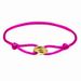 Designer Hand Woven Couple Stainless Steel DIY Bracelet With Color And Three Ring Adjustable Bracelet, Women's_ipsvogv.com