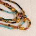 Colored Beaded Necklace Female Retro Niche Autumn And Winter Dopamine Colored Natural Stone Clavicle Chain Necklace_ipsvogv.com