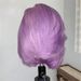 hot selling 12 Inch Purple Bob Hair For Women Synthetic FiberSide Part Short Straight Wigs Heat Resistant Colorful Party_ipsvogv.com