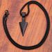 New Personalized Men's Triangle Spear Necklace Metal Arrow Pendant Sweater Chain_ipsvogv.com