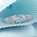 Sanjie Hot Selling New Blue Ocean Love Women's Peach Heart Ring_ipsvogv.com