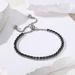 Square Zircon Adjustable Bracelet W omen's Simple Light Luxury Bracelet Personalized Temperament High End Feeling Bracelet_ipsvogv.com