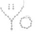 Wedding evening wear package bridal jewelry bridal necklace set wedding birthday jewelry_ipsvogv.com