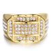 Hand Jewelry Fashion Diamond Studded Men's Ring_ipsvogv.com