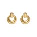 Women's Jewelry Cold Style Retro Double Layered Geometric Circle Necklace Light Luxury High End Design Fashion All Match Sweater Chain_ipsvogv.com