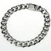 Men Bracelet Bling 316L Stainless Steel Silver Tone Polished_ipsvogv.com