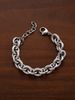 Punk Hip-Hop Gold-Plated Titanium Steel Men's Bracelet Ins Cold Style Simple Couple Jewelry Accessories_ipsvogv.com