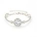 Jewelry accessories creative temperament personality inlaid rhinestone necklace earrings bracelet ring four piece set_ipsvogv.com