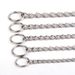Double Loop Stainless Steel Dog Chain Metal P Chain Collar Stainless Steel P Chain Dog P Chain Dog Collar_ipsvogv.com