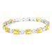 Women's Jewelry Set Fashion Simple And Fashionable Colorful Square Zircon Bracelet Ladies Niche High End Jewelry Spot Multi Color_ipsvogv.com