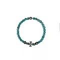 Turquoise Cross Bead Bracelet For Women, Stacked, New, Small, High End, Couple, Girlfriend Jewelry_ipsvogv.com