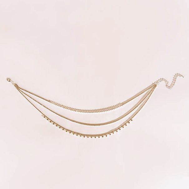 New Multi-layer Rhinestone Necklace, European And American Stage Performance Sexy Collarbone Chain Personalized Accessories Necklace_ipsvogv.com