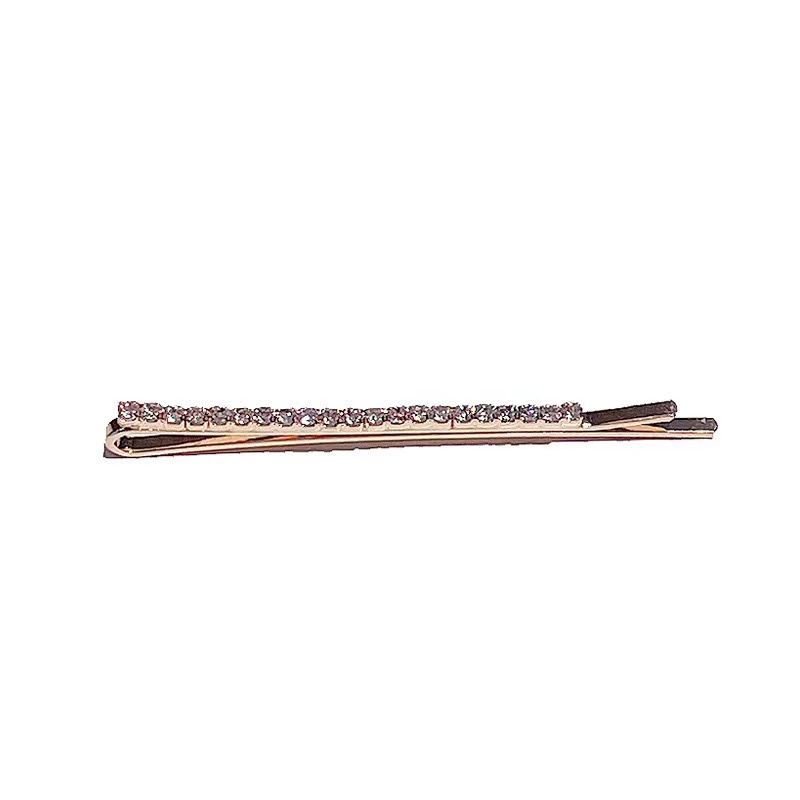 Rhinestone hairpin straight clip super flash side clip bangs girl hairpin Jenny headdress fairy clip_ipsvogv.com