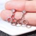 Cao Shi's Earrings for Women's Simple Earrings, New Trendy Diamond Embedding, Advanced Ring Earrings_ipsvogv.com