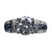 Cao Shi's Rixing Fashion Geometric Zircon for Men and Women's Trendy Temperament Proposal Ring_ipsvogv.com