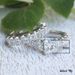 Cao Shi's Design Feel Internet Celebrity Handmade Simulation Zircon Double Layer Ring Set_ipsvogv.com