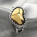 Fashion Retro Stainless Steel Heart Shaped Opening Adjustable Men's And Women's Rings Valentine's Day Holiday Jewelry_ipsvogv.com
