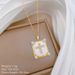 Pearl 【 】 Cross Light Luxury Charm Gorgeous Full Diamond Necklace Women's Versatile Clavicle Titanium Steel Chain 【 】_ipsvogv.com
