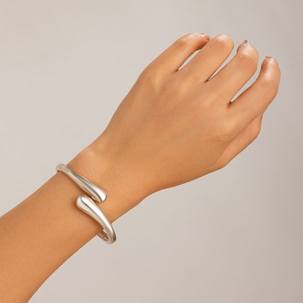 Bracelet Punk Wide Bracelet Women's Heavy Design Ring Exaggerated Thread Twist Line Bracelet_ipsvogv.com