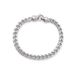 Minimalist Trendy Stainless Reversible Twist Dragon Bone Flower Basket Chain Men's Titanium Steel Polished Bracelet_ipsvogv.com