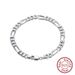 Unisex Jewelry Fashion Level Popular S925 Sterling Silver Bracelet Figaro Bracelet Hip Hop Mother And Child Chain Personality Factory Direct_ipsvogv.com