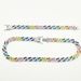Unisex Popular 10mm Diamond Rainbow Full Diamond Alloy Men's Necklace High End Hip Hop Cuban Chain_ipsvogv.com