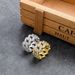 11mm Full Abay Hip Hop Zirconia New Cuban Chain Ring For Men_ipsvogv.com