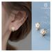 Daisy Earrings, Fashionable And Simple Loops, Popular Design Sense, Instagram Buckles, Ear Accessories_ipsvogv.com