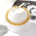 Hip Hop Stainless Steel Four-Sided Men's Simple Punk High-End Cuban Bracelet_ipsvogv.com
