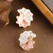 French Elegant Small Fragrance Style Diamond Inlaid Enamel Lotus Leaf Flower With Female Personality, Trendy And_ipsvogv.com