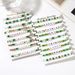 St. Patrick bracelet set Bohemian rice beads letter lucky stacking jewelry_ipsvogv.com