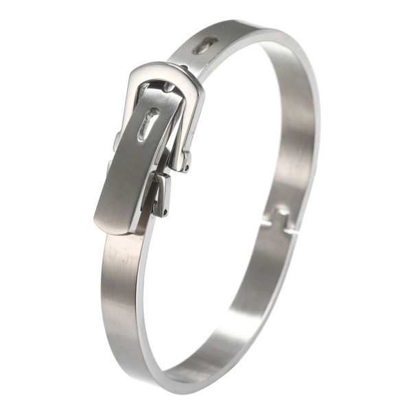 Fashion Titanium Steel Belt Buckle Adjustable Personality Trend Four Color Bracelet Bracelet_ipsvogv.com