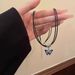Butterfly Pendant Necklace, Women's Leather Rope Collar, Collarbone Chain, New Trendy, Fashionable, Personalized, And_ipsvogv.com