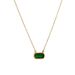 Gold Retro Luxury 41cm Necklace AAA Colored Zircon Stainless Steel Pendant Necklace For Women Fashion Gift_ipsvogv.com