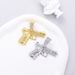 Accessories Hip Hop Inlaid Diamond Pistol Letter Alloy Pendant Fashion Personality Jewelry New Cuban Necklace_ipsvogv.com