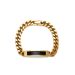 Stainless Jewelry Curved Tag Men's Personalized Hip-Hop Titanium Steel Bracelet Customizable DIY Engraving_ipsvogv.com