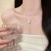 Camellia Double Layered Pearl For Women 2024 New Niche High-end Collarbone Temperament Necklace Sweater Chain_ipsvogv.com